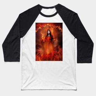 Cristina Scabbia Fanart Baseball T-Shirt